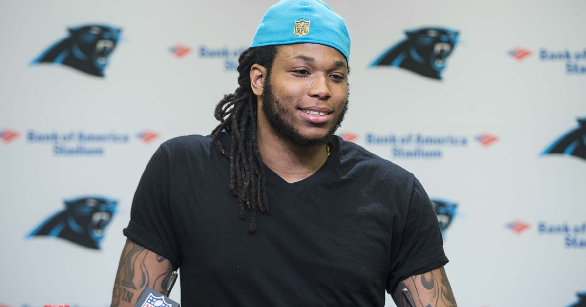 Panthers's tweet photo. "I love the red zone. That's my playground."

📰 » https://t.co/dufCtLB9qw https://t.co/K7YRWGv0Ir