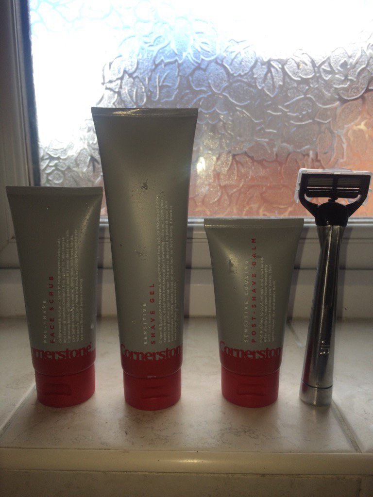 Weekly shave done thanks to @Cornerstone_HQ get ?10 your first order https://t.co/upkYnchIJO https://t