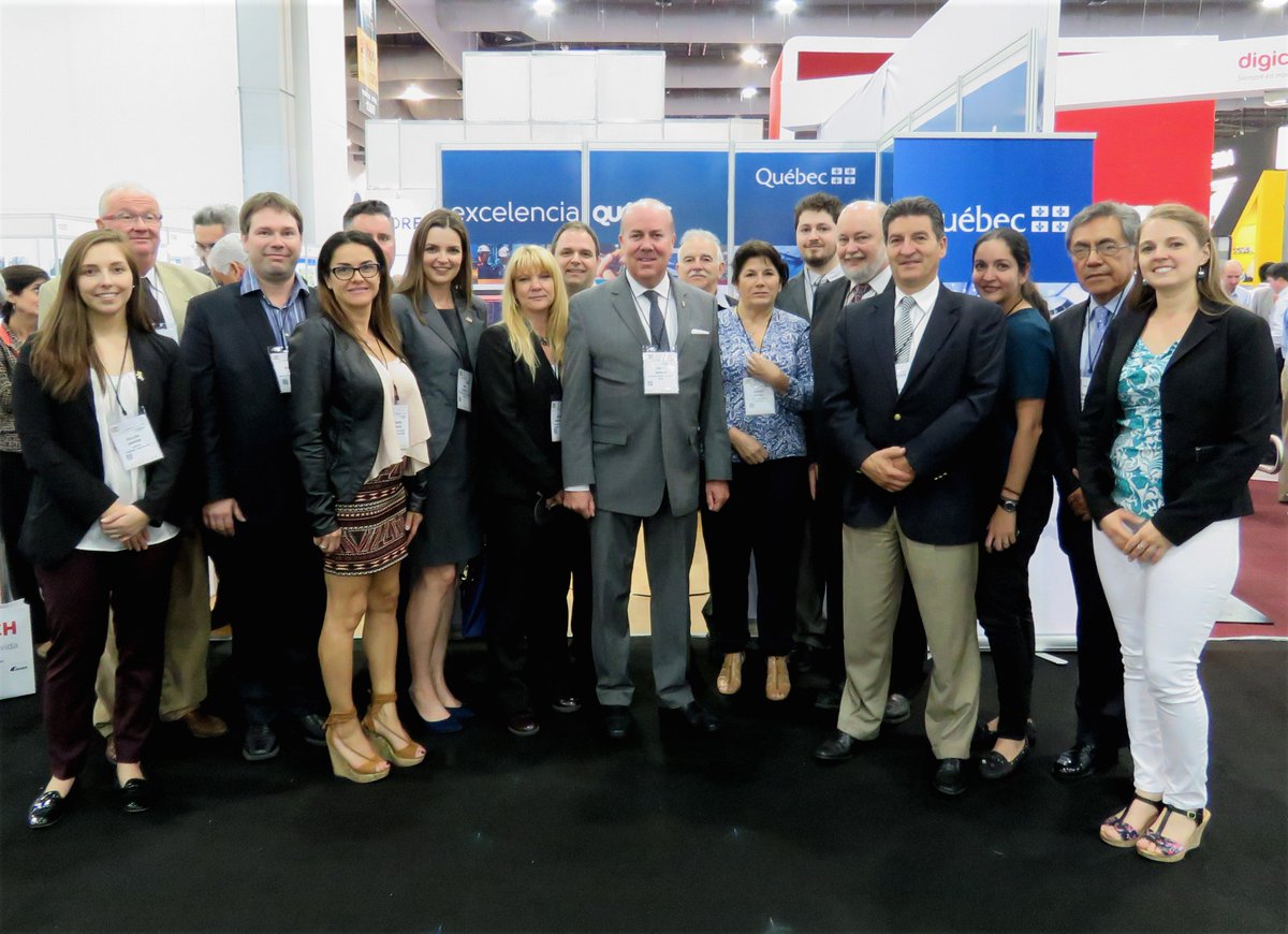 Un orgullo constatar la #excellencia e #innovación de las #empresas de #Québec en el sector #seguridad