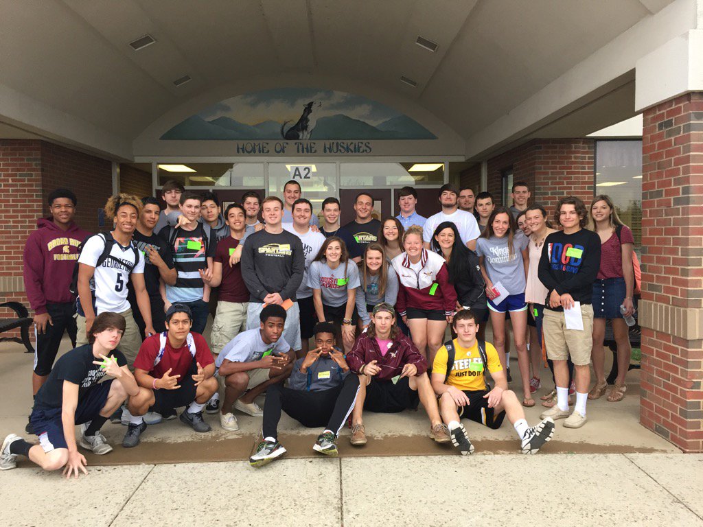 Proud of these student athletes. Great Mentors at Dominion Trail Elem School. Readers Are Leaders. #othersbeforeself