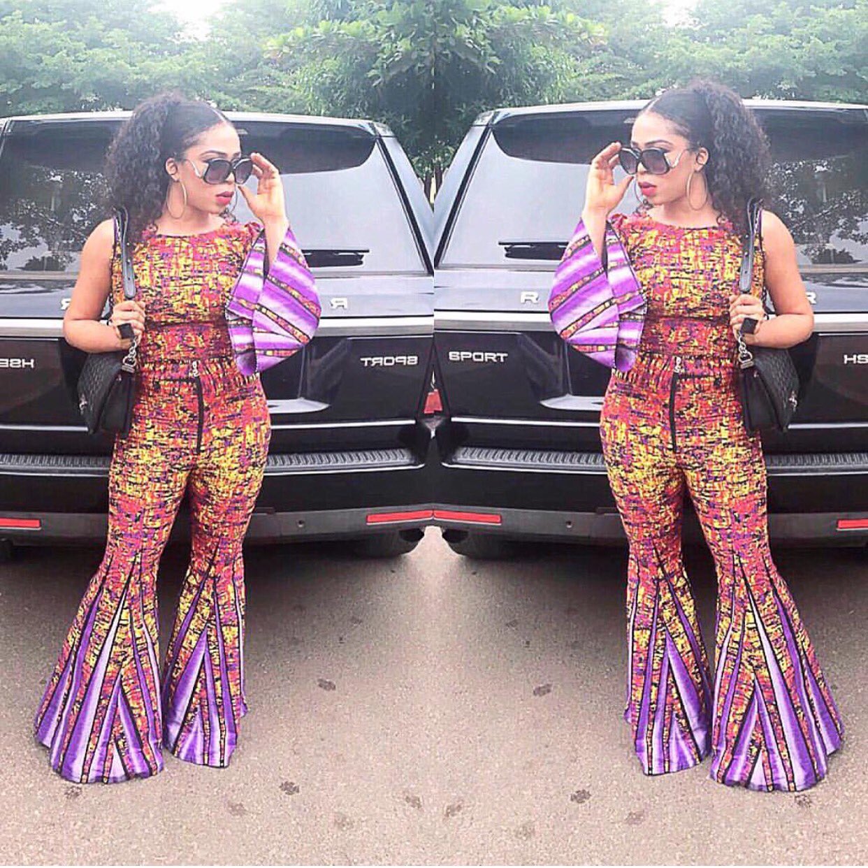 BellaNaija Weddings on X Ankara jumpsuit on fleek See more aso ebi here https t tAtkRS67Ll https t Puk0NNJhzL X