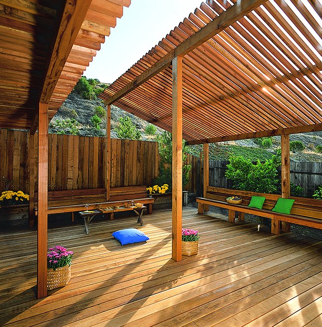 WoodNaturally's tweet image. Beat the heat this summer and enjoy your backyard with these #wood shade structure ideas. bit.ly/1VBa2WW