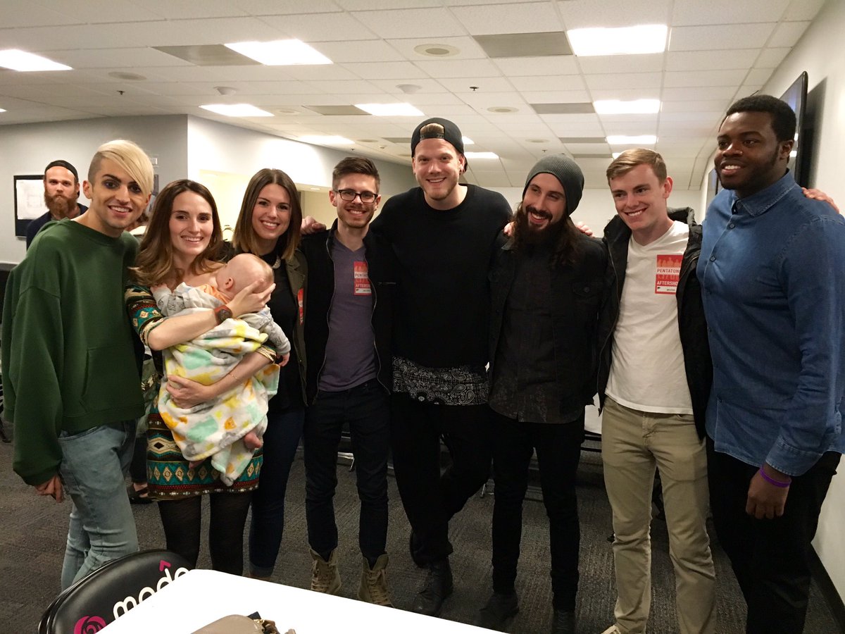 We had an amazing time at the <a href="/PTXofficial/">Pentatonix</a> show in Portland last night!