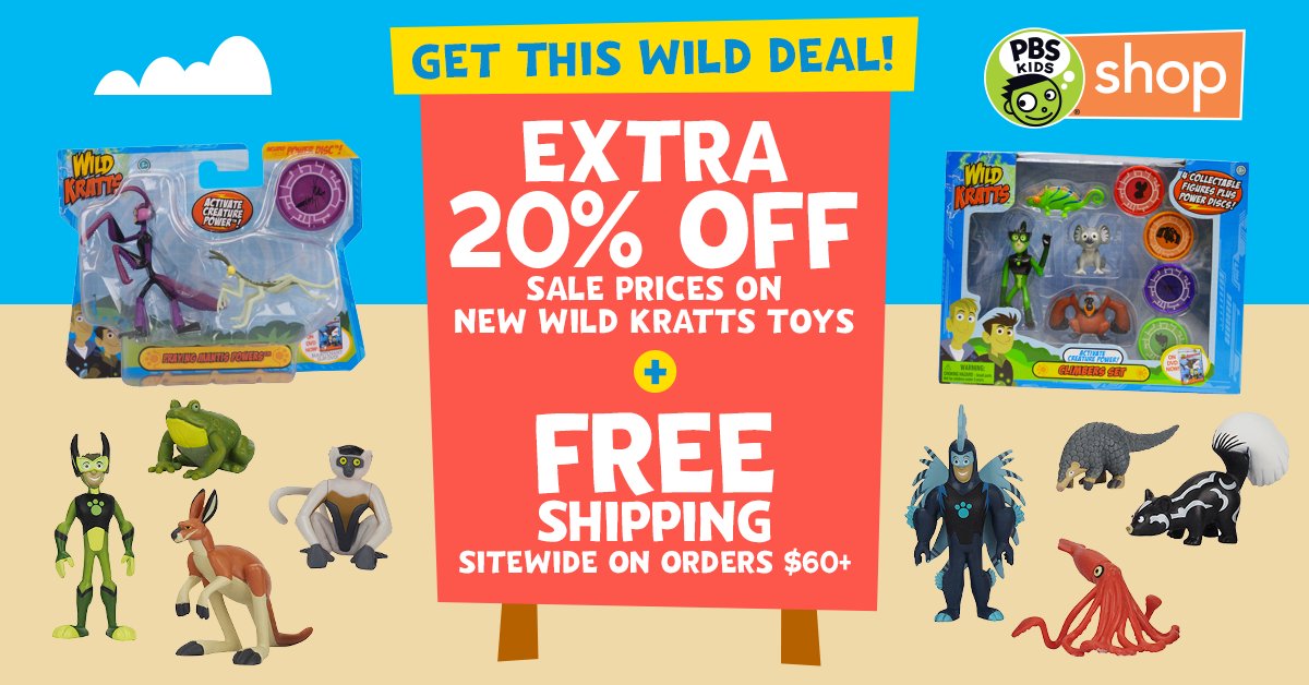 pbs wild kratts toys