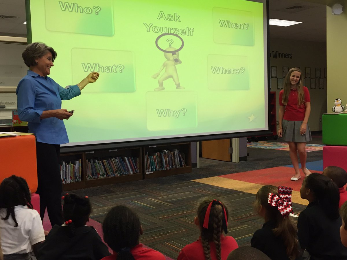 CrystalLRushGAC's tweet photo. 2nd grade enjoyed hearing from our own GAC authors @marcifair and Ellie Fair. #gacelem https://t.co/vpgYH2rBCV