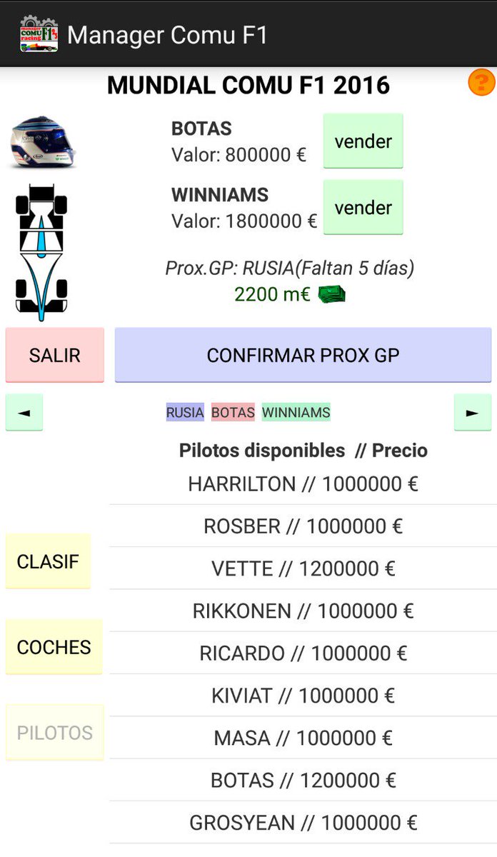 ManagerComuF123's tweet photo. @FrenandAlfonso Prueba la alternativa al comunio de la F1 con puntuación inversa

https://t.co/9qPOevrLFW https://t.co/EZ4xHFobWX
