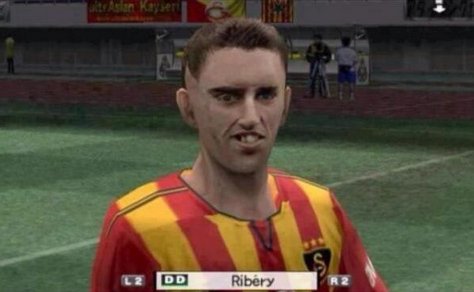 Ribery oli Pes06-s päris kole