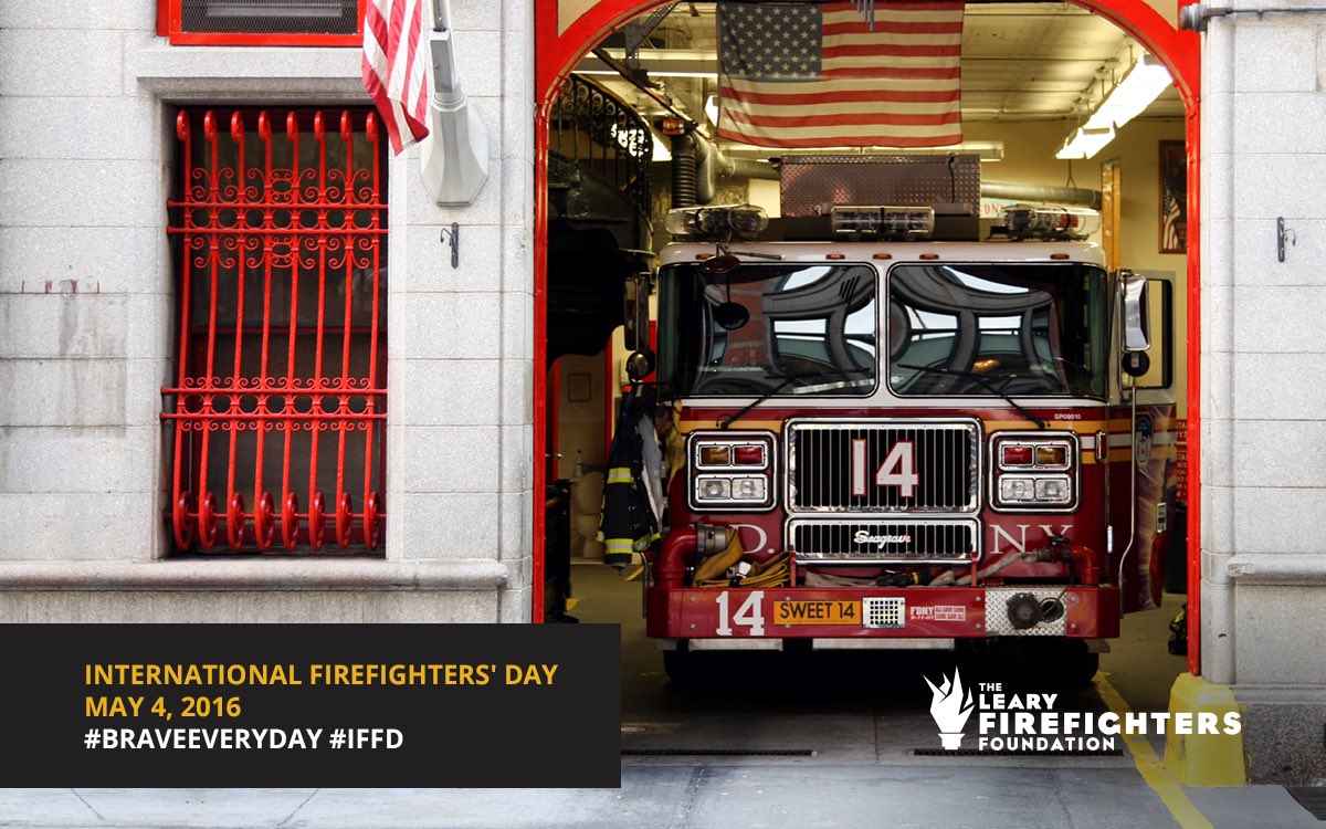 denisleary's tweet photo. International Firefighters’ Day is 1 week away. Follow @LearyFF for updates. #IFFD #BraveEveryDay https://t.co/IonnrxnD5f