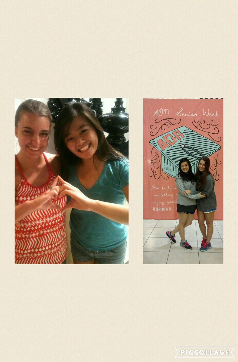 juice_box27's tweet photo. Throwback to freshman year. We're still cute roomie! #OUGRAD16 @OUClassof2016 https://t.co/tpguSKxWud