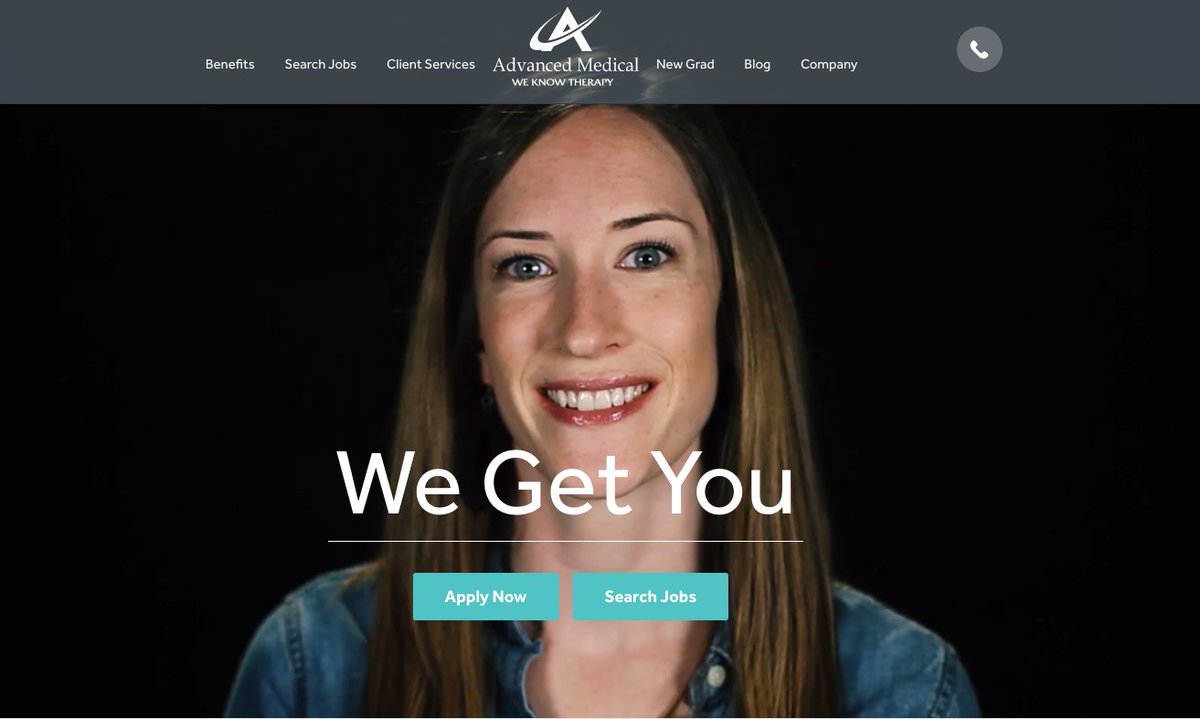 We loved working with @advancedmedical on their new site!  staffingrobot.com/2016/04/advanc…