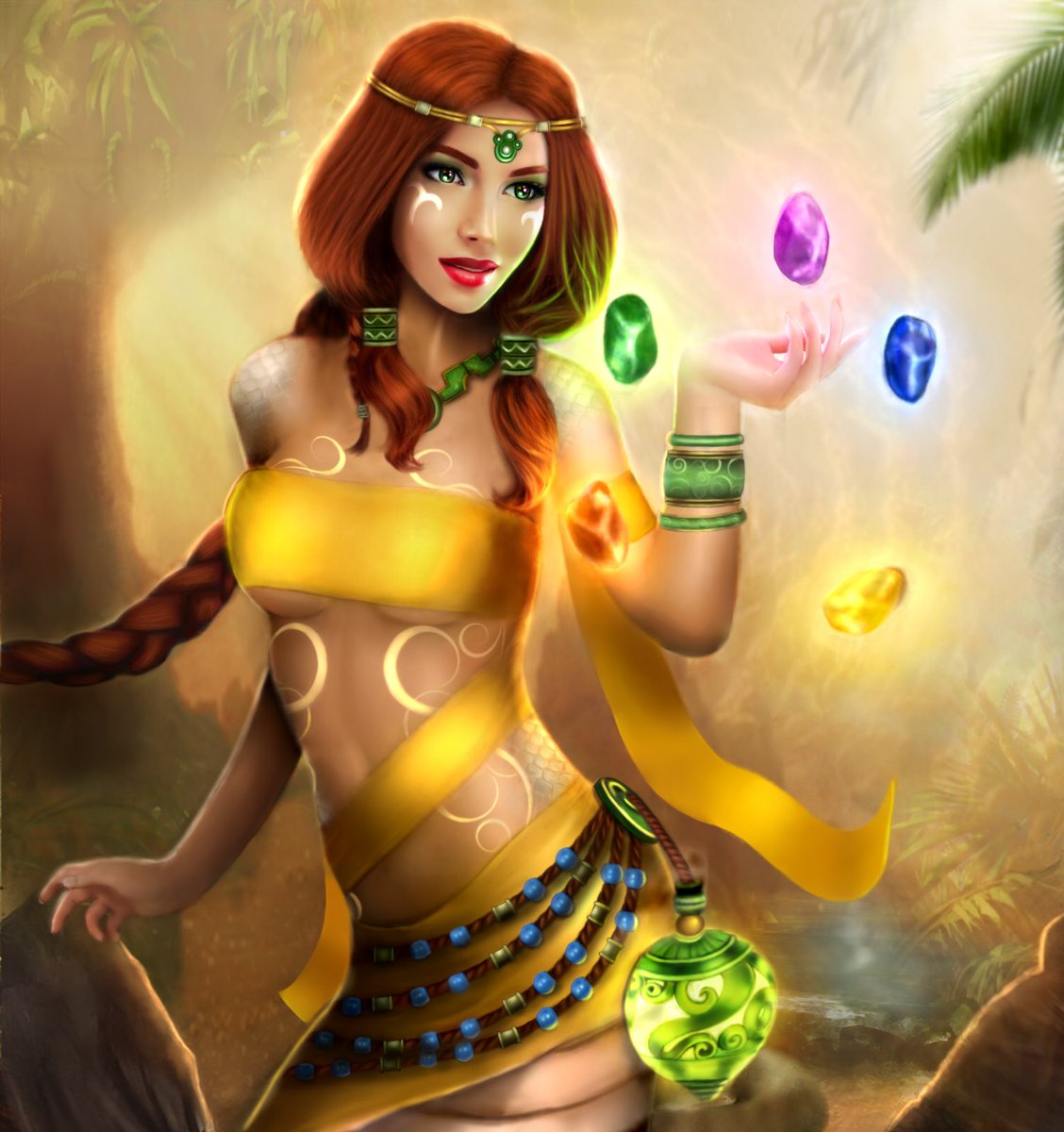 Siaomeylive's tweet photo. #smiteartshow #smiteart #smitefanart My Nu Wa! :)  @BethsyFr @HirezPixie @EnaMirandaBuns 
https://t.co/fa9ek58uh4 https://t.co/cKM85TrvQw