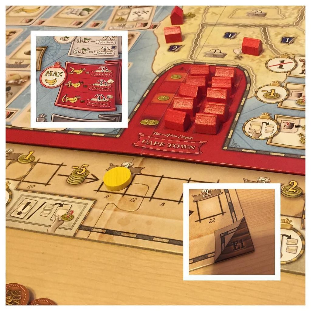 Bretterwisser's tweet photo. Heute #Mombasa von @eggertspiele mit der Minion-Strategie! Bananen für Promoleiste! #darkp… https://t.co/gsR6GkqpfX https://t.co/J12TxSwXDD