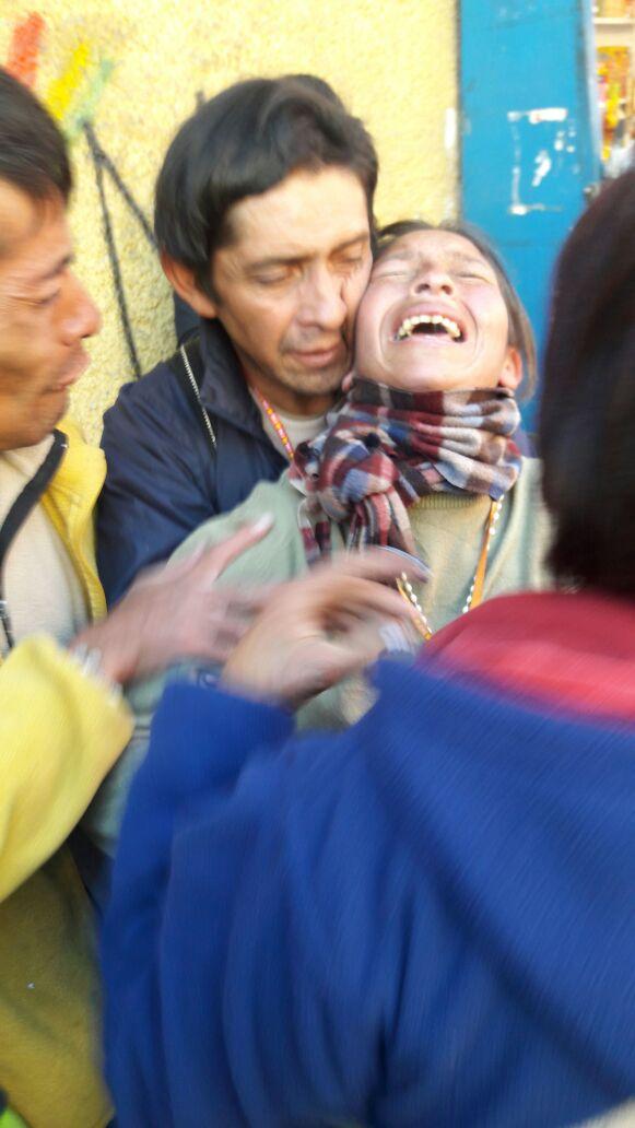 AndrsGomezV's tweet photo. Gobierno de Evo ordenó reprimir protesta de personas con discapacidad (Fotos: Rodrigo Fernández) https://t.co/80tqvtvYCD
