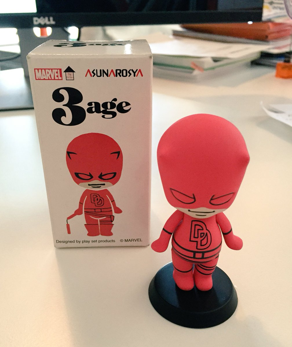 dresthirteen's tweet photo. The newest acquisition to the DD collection 😁 #3age #Daredevil https://t.co/Xb0b5f1KVw