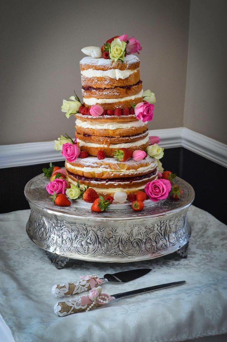 #weddingcake #naked #vintage