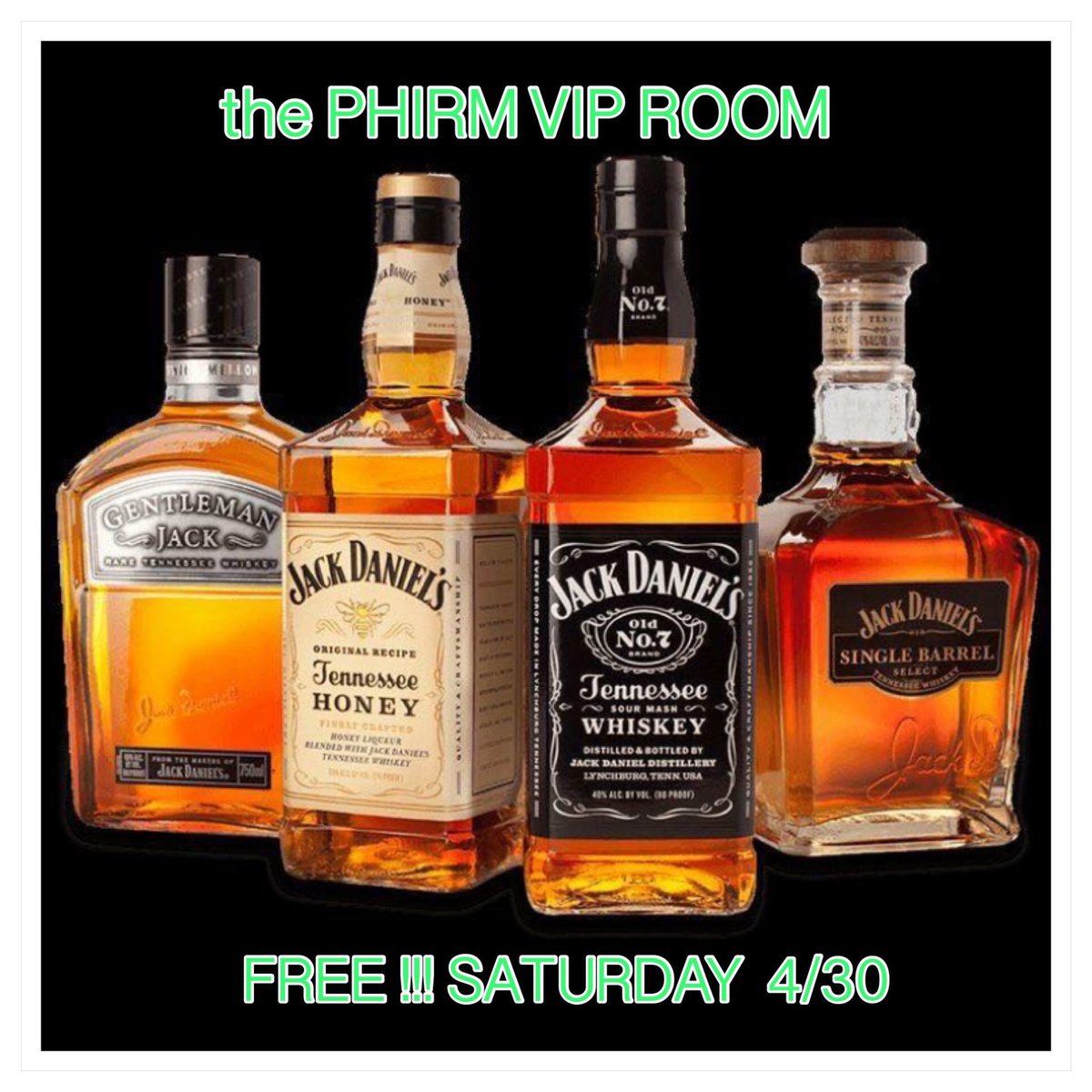PhirmEvents's tweet photo. Get the VIP Experience this in #3days away Saturday 430 #phirmparty2016⌚Doors open 12am sponsored by#Jackdaniels https://t.co/2wW3rKbVI5