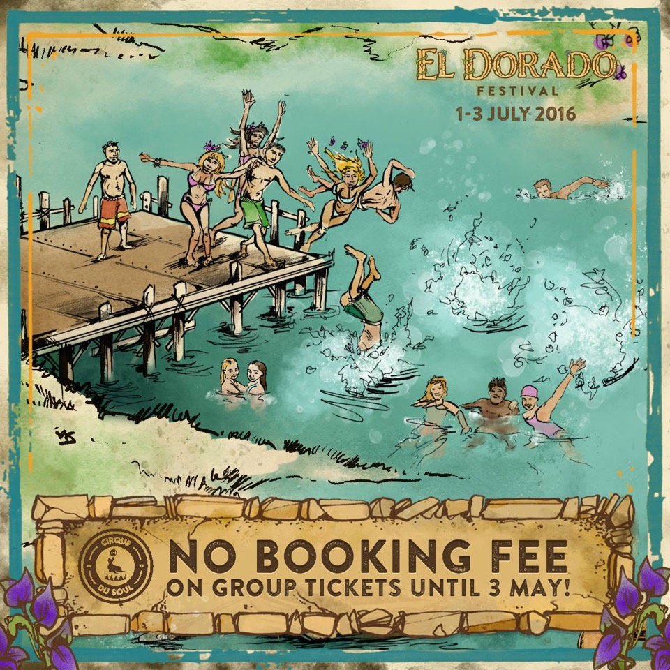 JAL_Guide's tweet image. Woohoo no booking fee for El Dorado Festival until May 3rd!
Grab one here: eldoradofestival.com