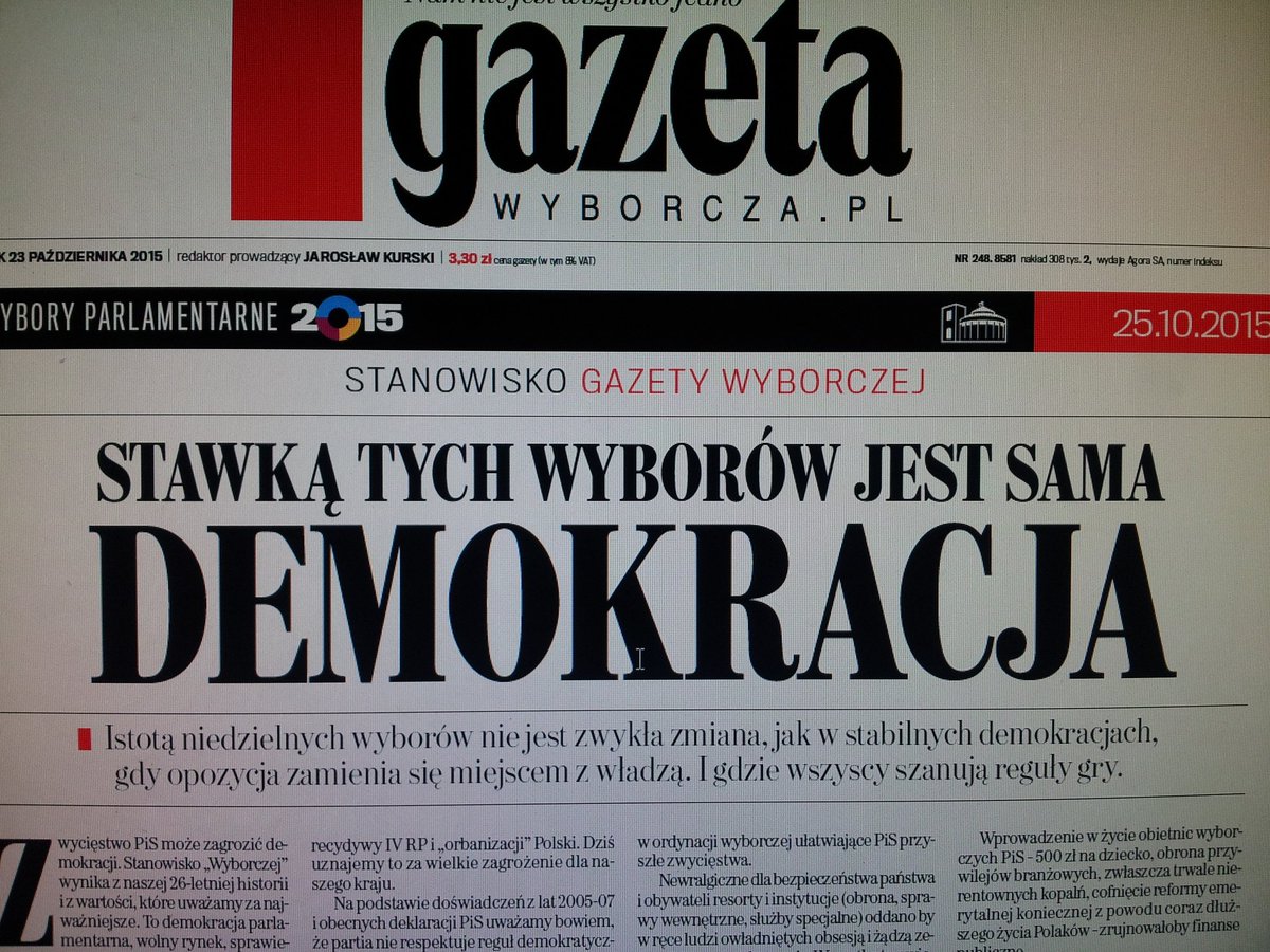 6 mies. temu, 2 dni przed wyborami wszystko było wiadomo. Ale nie sztuka mieć rację. Sztuką jest do niej przekonać