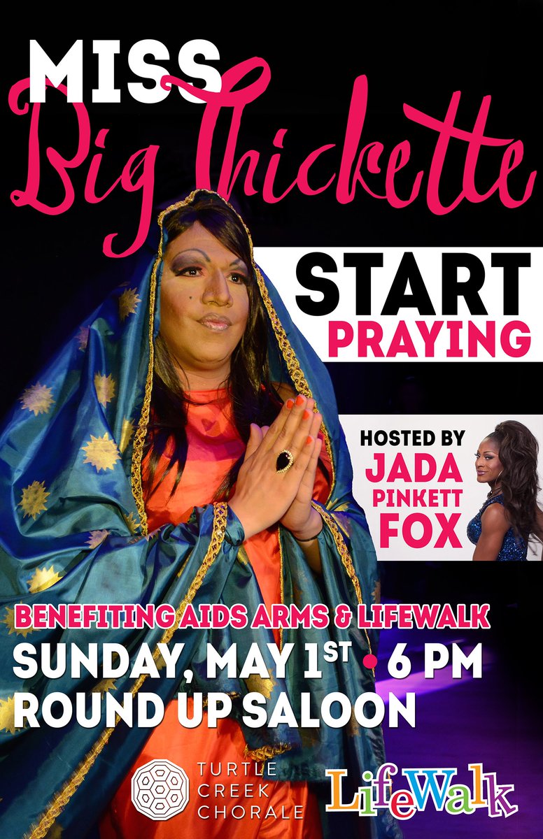 Your favorite men are back in the Thickette…Miss Big Thickette that is! &amp; support an amazing cause! #LifeWalkDallas