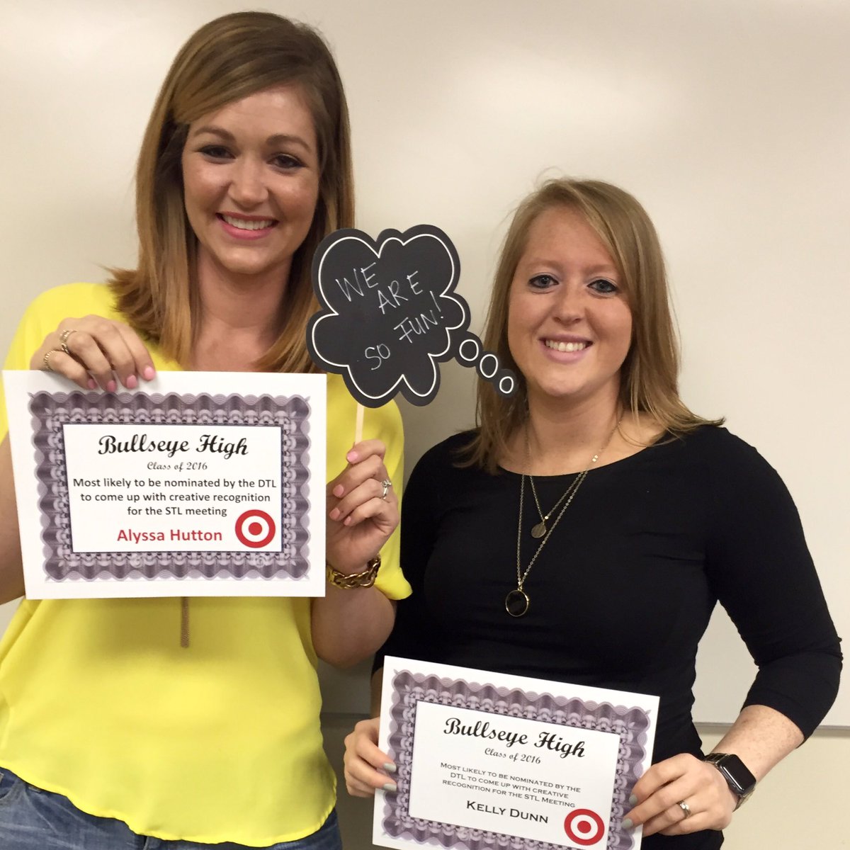 THANK YOU so much to these 2 for preparing amazing recognition for the St Louis market- so fun &amp; creative!! #YouRock