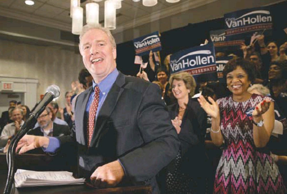 VanHollenForMD's tweet photo. Thank you Maryland! Now we begin our work to win a new Democratic majority in the U.S. Senate. Onwards! https://t.co/zAvHmAoqPt
