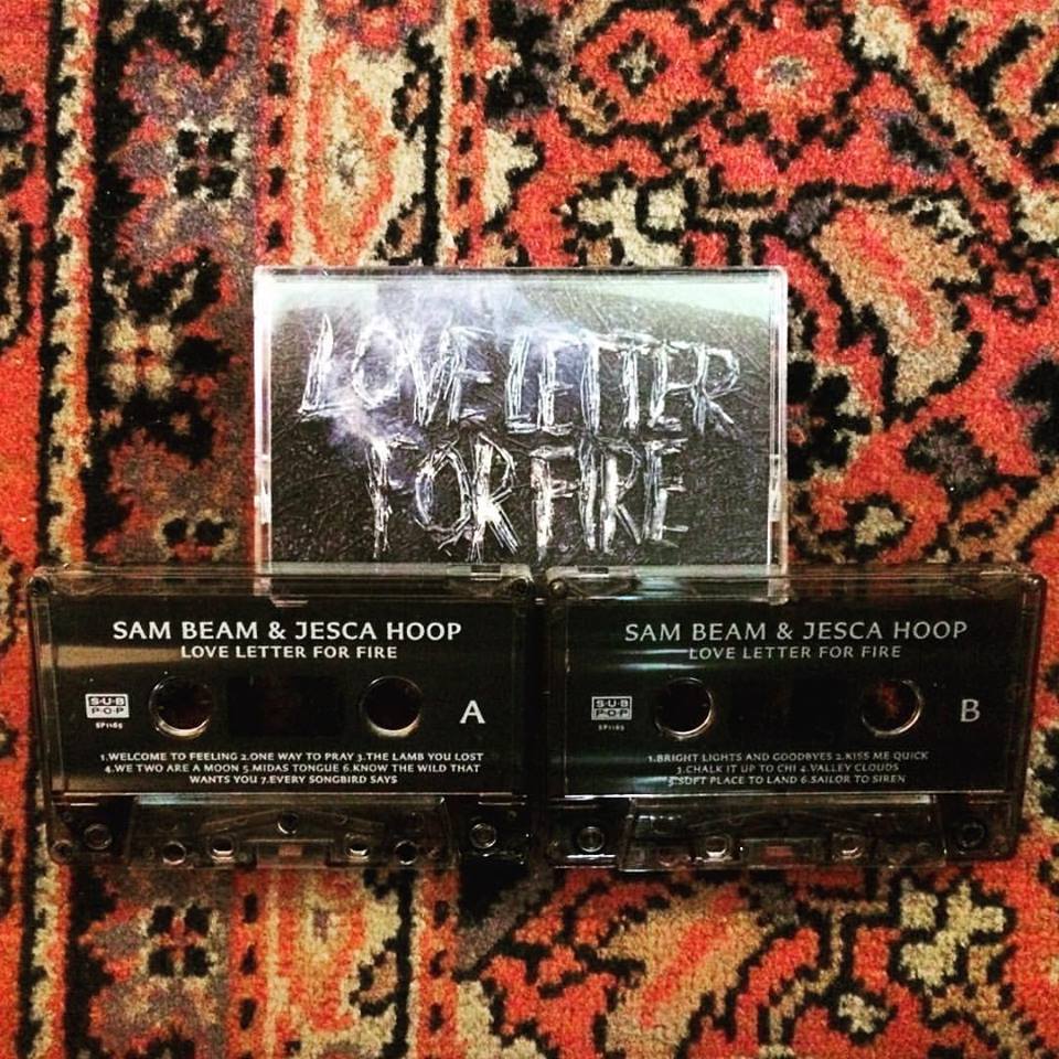 IronAndWine's tweet photo. If you still have your Walkman... cassettes ! #loveletterforfire https://t.co/abpfET72wg