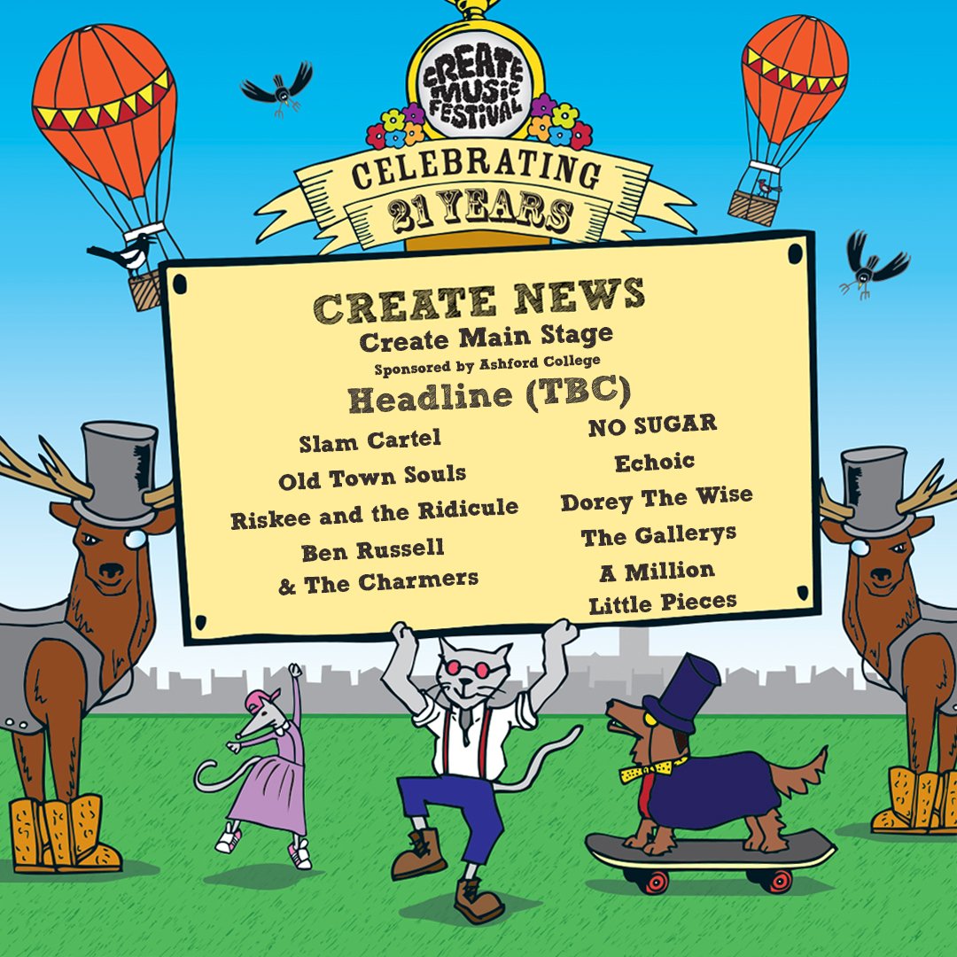 ashfordcreate's tweet photo. And finally, on this year's Main Stage sponsored by @ashford_college! PHEW, we're in for one hell of a festival! https://t.co/WTWFUjl8sM