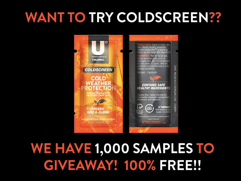 uthermic's tweet photo. Wanna Try #Coldscreen??? Get Your #FREE Sample Today! #Shipping is also covered!

https://t.co/Ct53IukWV2 https://t.co/kBby46rFhm