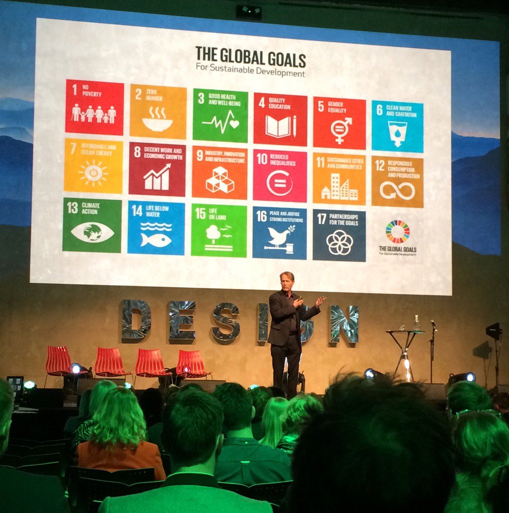BeateNicoline's tweet photo. Design gjør det enklere å huske de 17 bærekraftsmålene #transformoslo https://t.co/NesKNlSjr9
