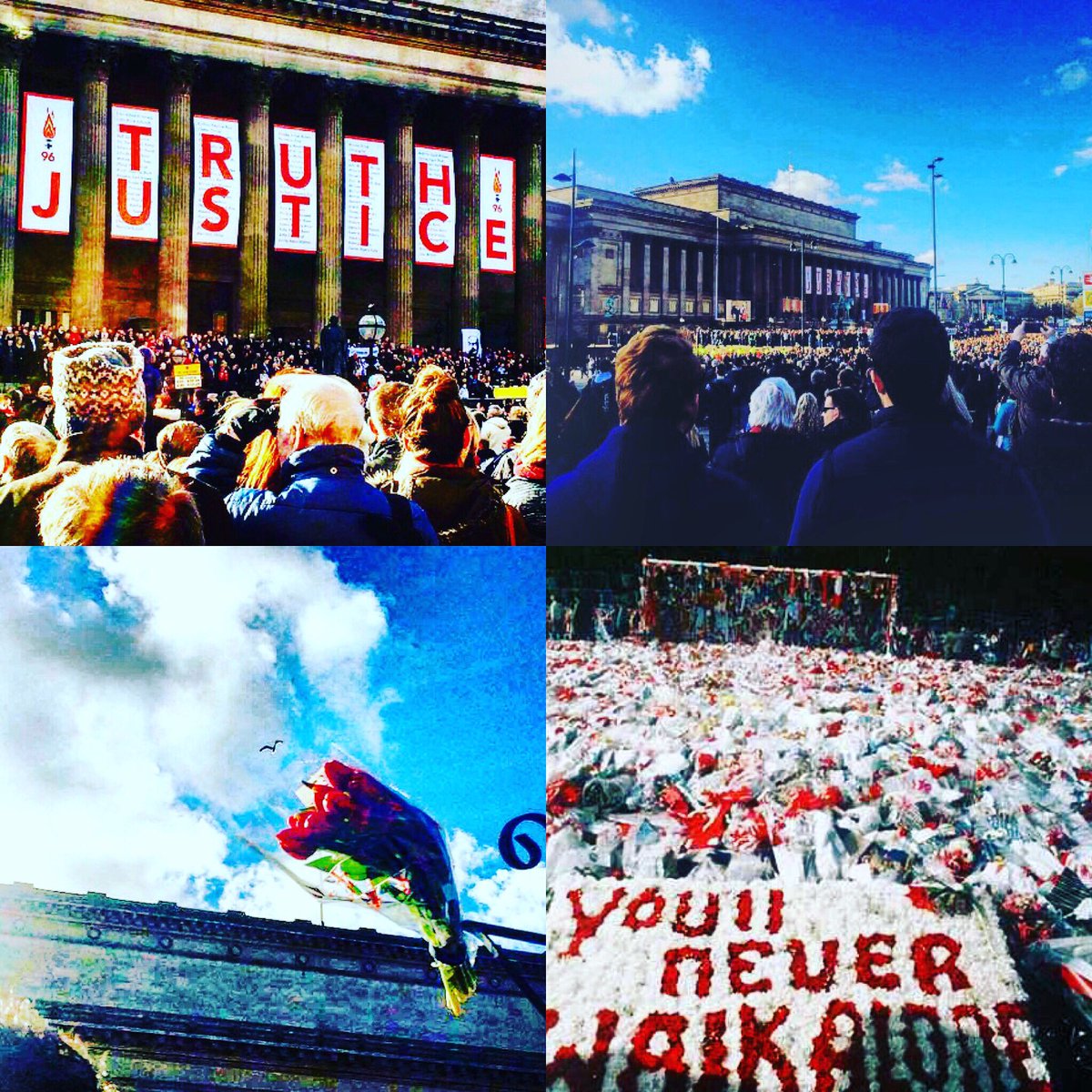 27 years on and we still stand together. Proud to be Scousers. Justice for the 96. You'll never walk alone! 🔴❤️
