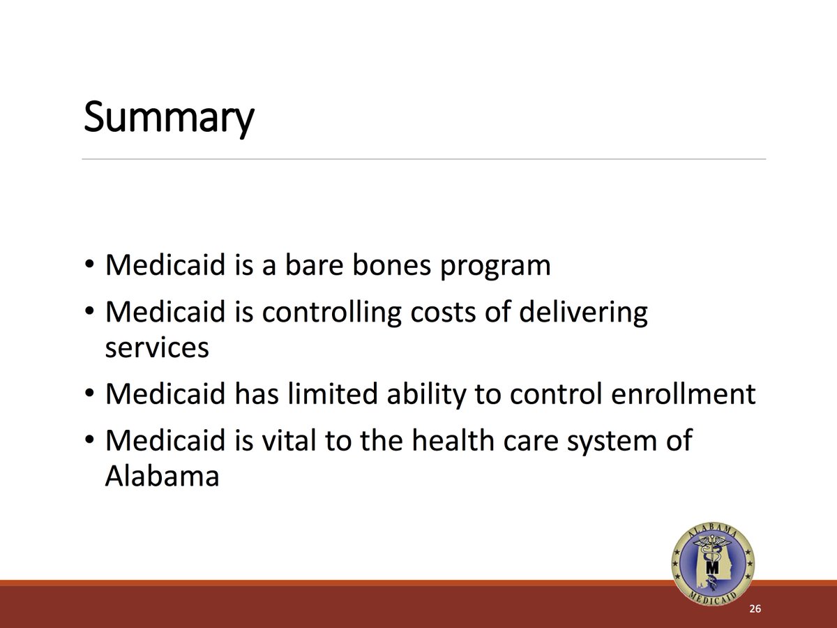 AlaAppleseed's tweet photo. Why save Med.? Because it's a bare bones prog. that controls cost &amp; is vital to Ala. #IAmMedicaid  @marcel_black42 https://t.co/PiTIP8E2dm
