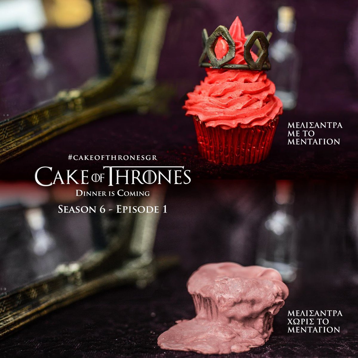 CapCapGR's tweet photo. Το Game of Thrones σε Cupcakes #cakeofthronesgr https://t.co/dHMuxn0yrN