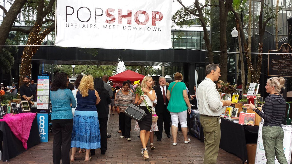 Tampasdowntown's tweet photo. Best local shopping ever! @PopShopTpa + @TpaMarket share Lykes Square, Thurs. 4/28 afternoon https://t.co/K3JW43HBUi https://t.co/IeGffN0lAr