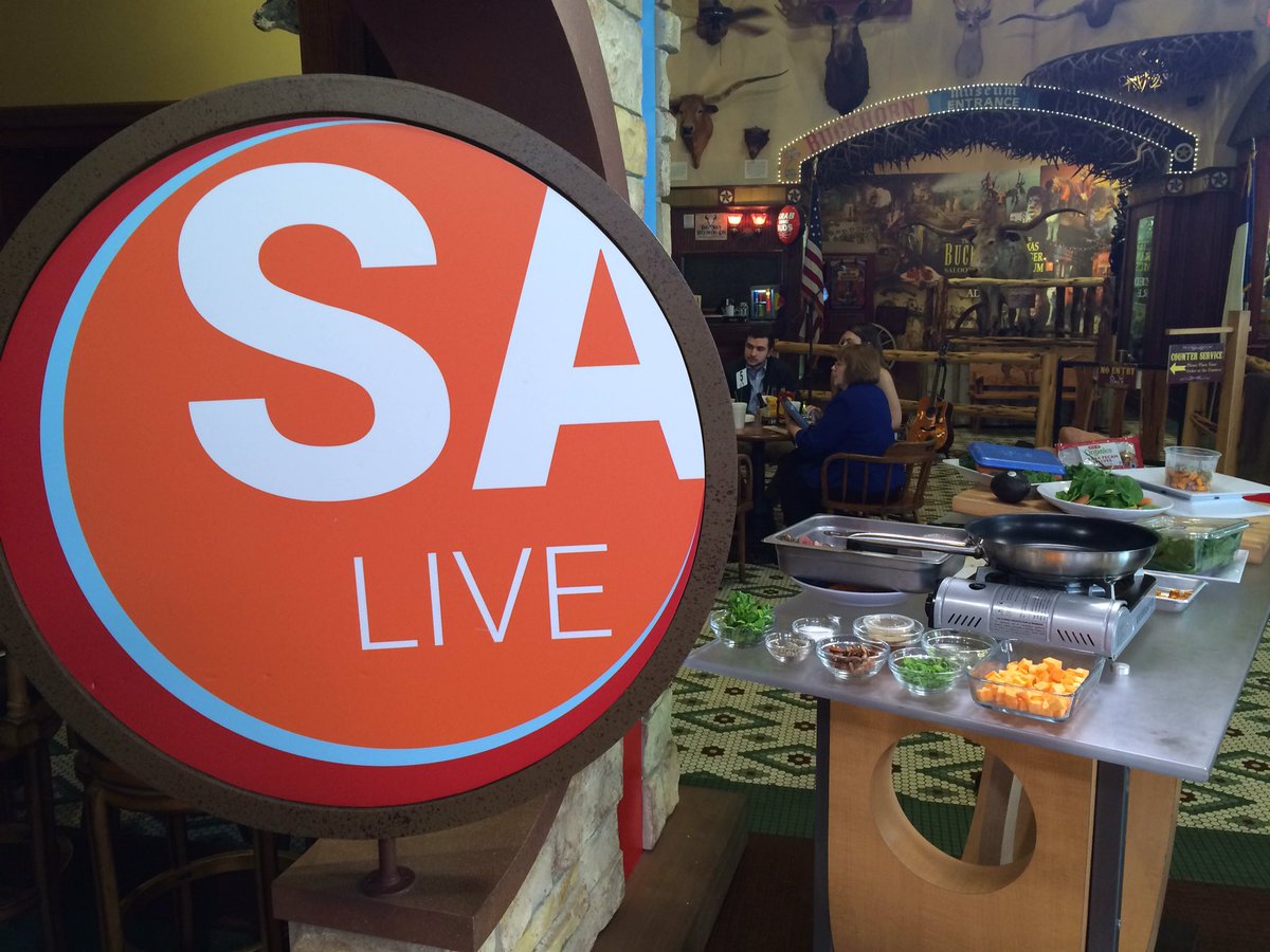 1st San Antonio cooking segment w/ #myheb <a href="/SALiveKSAT/">SA Live | ABC KSAT</a> 1:00 hour today!
