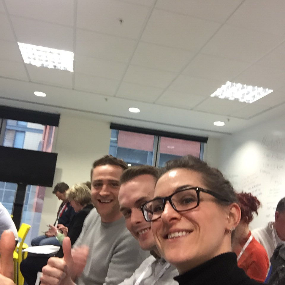 ninthevents's tweet photo. Had a great GROW team work sesh! Thanks guys @ESparkGlobal @GemmaKirbyWiB #godoeventnight #godomanchester https://t.co/8ihgfsOg0q