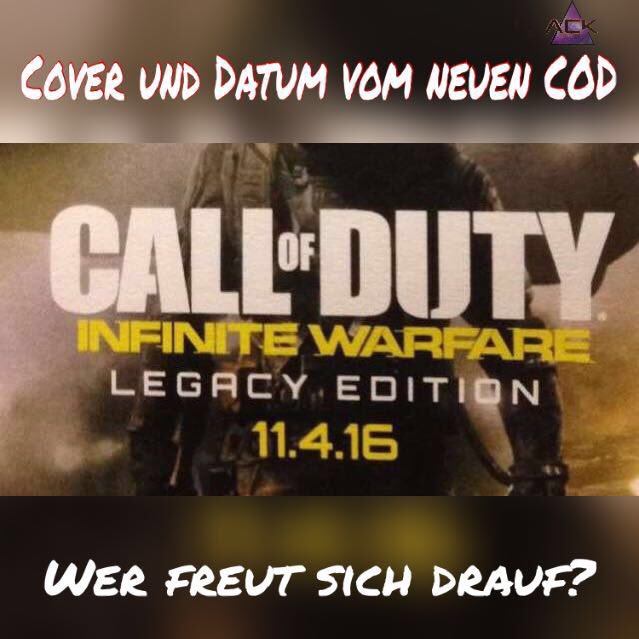 ack_empire's tweet photo. Neues COD 😱😱😱 wer freut sich auch so !? #cod #COD #ps4 #xbox #game #zocken #vorfreude https://t.co/f5H0IMrLOb
