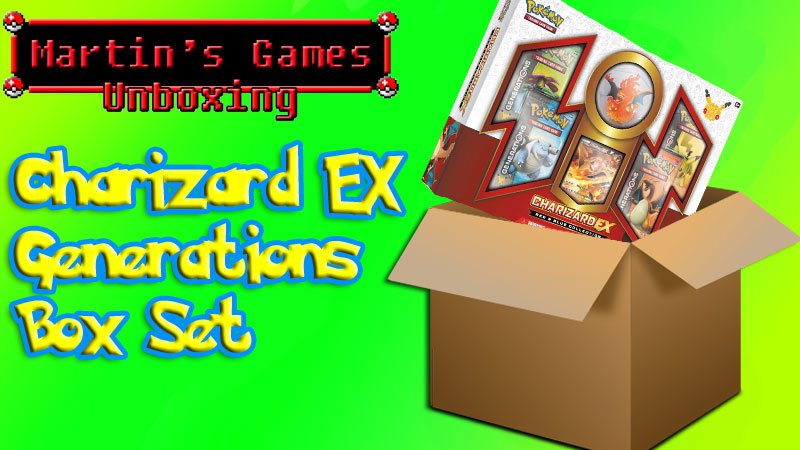 VGAlmanac's tweet photo. Un-boxing #Rare Generations #Pokemon ... - @martins_games https://t.co/IaIGMebHpI #Gaming #CharizardEXBox https://t.co/ikoJVh7f56