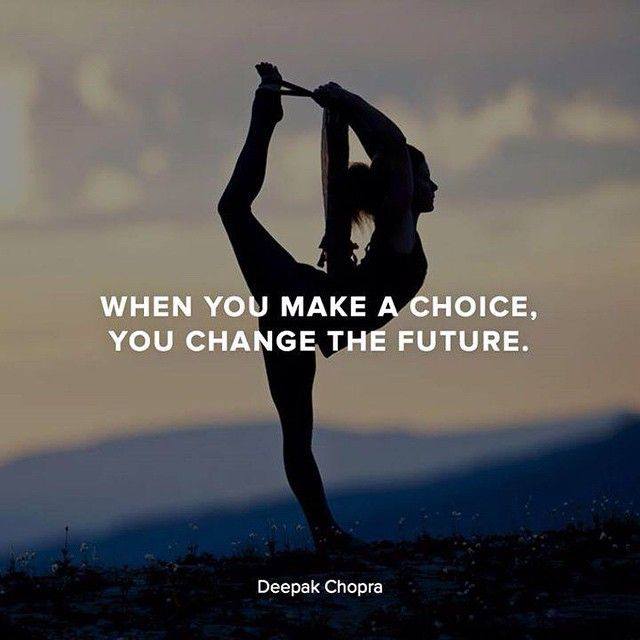getLifeBoard's tweet photo. We love this quote! Every choice you make influences your future self. #yoga https://t.co/oDdR60yGVn