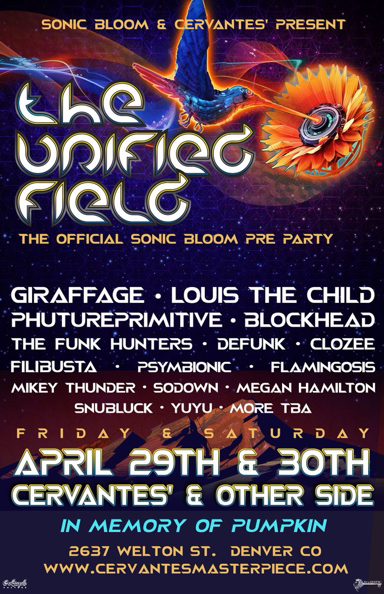 SONIC_BLOOM's tweet image. @Psymbionic at @CervantesDenver #TheUnifiedField &amp;gt;&amp;gt;&amp;gt; ticketf.ly/24zgbWq

#Psymbionic #SONICBLOOM
@TheUntz