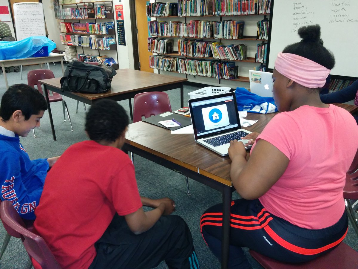 kinder_stone's tweet photo. #edapphack teams from Humber Summit refining their app prototypes &amp; pitches @TDSB_MSIC #GoogleSlides #GoogleDrawings https://t.co/JQOVicszX3