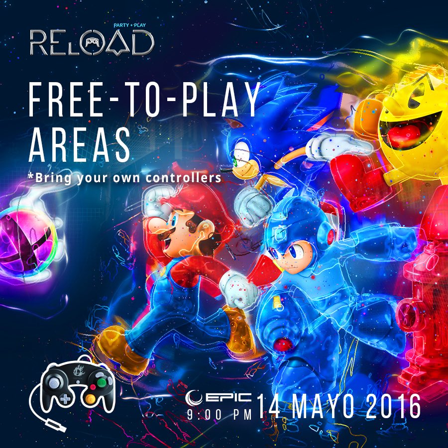 reloadevent's tweet photo. May 14th Party and Play at #ReloadPR!
¡Solo trae tu control y disfruta!
Boletos en https://t.co/glXkFqJlAQ https://t.co/KW1kTaJjD6