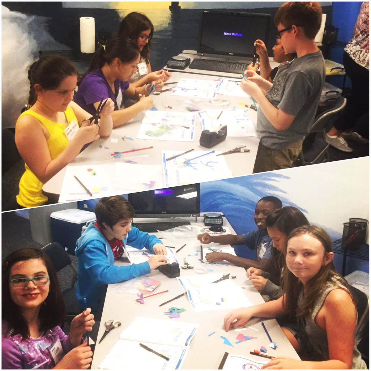 STARBASEAustin's tweet photo. Customized #StrawRockets are being created by 5th grade scholars from #NadineJohnsonElementary. ๐ https://t.co/jqaRvtDNFU