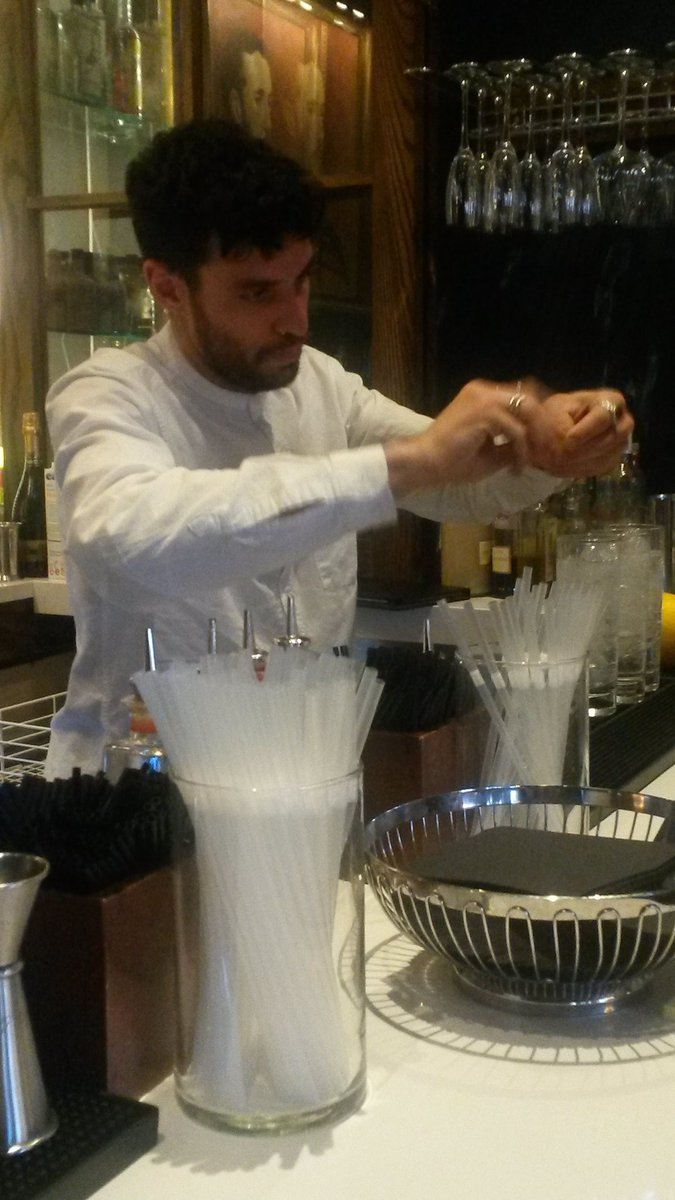 The G&amp;Ts await! So ready for the 3 Martini Supper! <a href="/Portobello_Gin/">Portobello Road Distillery</a> #cocktails #kentishtown