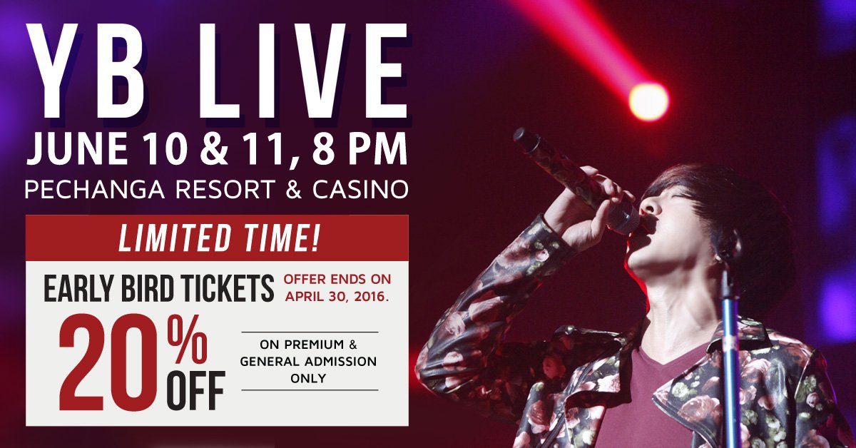 audreymagazine's tweet photo. Hottest event of this summer! YB LIVE at @pechanga Grab your LIMITED tickets NOW! https://t.co/w6z1hcuShD https://t.co/6XulCuKrTM