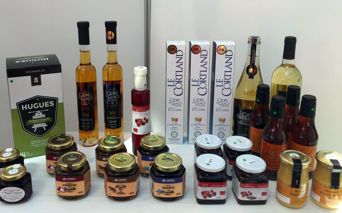 Trouvez de beaux cadeaux de <a href="/cantonsdelest/">Cantons-de-l'Est</a> @CentreduQuebec <a href="/tourmonteregie/">Tourisme Montérégie</a> à la Boutique éphémère #RVCMTL2016