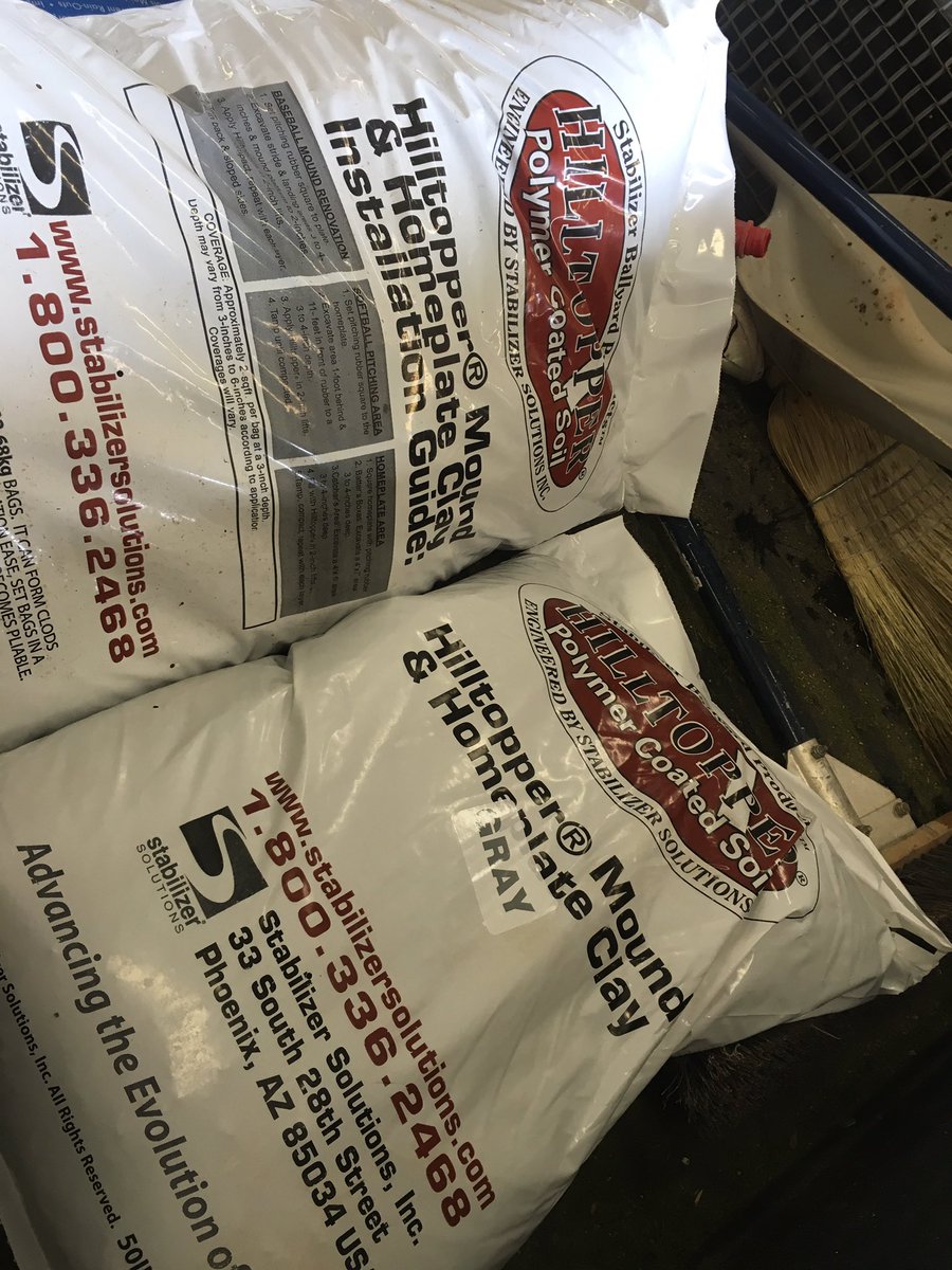 INDYINDIANSTURF's tweet image. Looking forward to trying the new Hilltopper mound and plate clay!