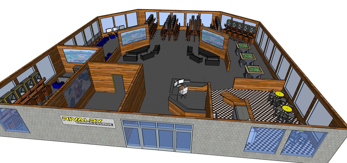 RivalryGL's tweet image. We've got new art for our #Kickstarter! What features would your perfect Game Center have? imgur.com/a/hvRD6