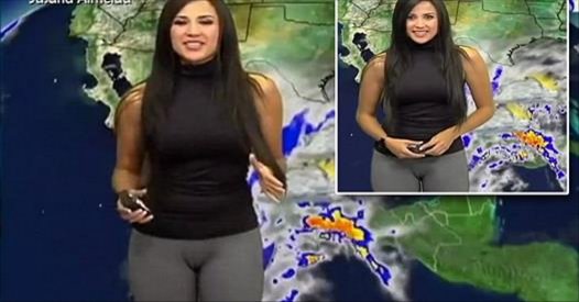alphanetwork101's tweet photo. Stunning Mexican Weather Girl Has Wardrobe Malfunction Live On Air https://t.co/JBi1r92tgL https://t.co/PmYrK8CH2I