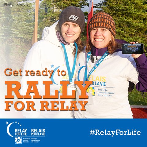 CancerSocietyMH's tweet photo. Get ready to #RallyForRelay! Watch for daily #RelayForLife fundraising tips May 1-7 to help reach your goal. https://t.co/1WpDz1I5jz