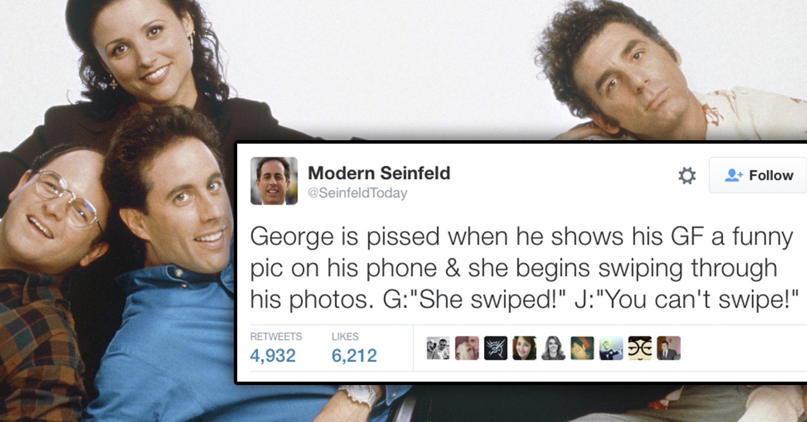 Collegehumor On Twitter Modern Seinfeld Might Be The Best Thing To Happen To Twitter Https T Co Mpy9mllk82 Seinfeld